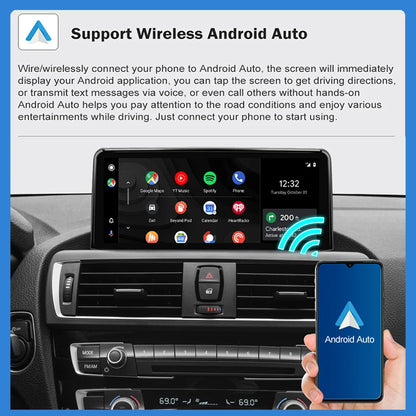 10,25" Touchscreen Multimedia Speler – Auto Radio – Navigatiesysteem – Infotainmentsysteem – Dubbel Din – Draadloze Apple CarPlay – Android Auto – Ingebouwde GPS – Bluetooth