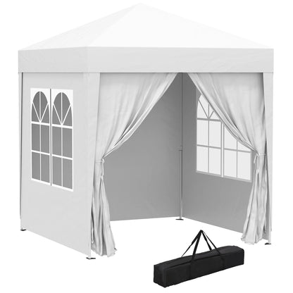 Vouwtent – Opvouwbare Tent – Schaduw Tent – Campingtent – Tuinent – Stalen Frame – Inklapbaar Met Draagtas