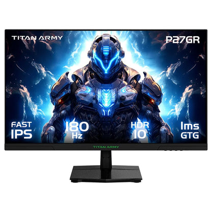 Gaming Monitor – Gaming Scherm – Game Monitor – Pc Monitor – 27 Inch QHD – Fast IPS – 180Hz Refresh Rate – 1ms Reactietijd – HDR10 – VESA Mount