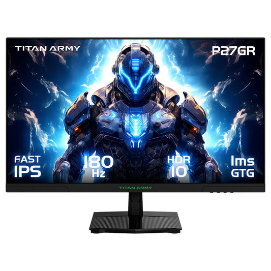 Gaming Monitor – Gaming Scherm – Game Monitor – Pc Monitor – 27 Inch QHD – Fast IPS – 180Hz Refresh Rate – 1ms Reactietijd – HDR10 – VESA Mount