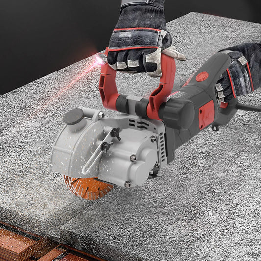 Betonschaar – Boutenschaar – Kabelschaar – Betonknipper – Staalkniptang – 4800W Krachtige Motor – Instelbare Zaagdiepte en Breedte - QUORE