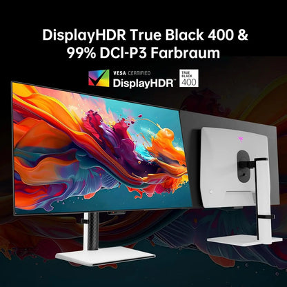 32 Inch Monitor – 4K Scherm – OLED Display – Gaming Monitor – UHD Beeldscherm – Dual Mode 4K@240Hz / 1080P@480Hz – 0,03 ms Reactietijd – HDR True Black 400