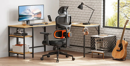 Ergonomische Bureaustoel – Office Chair – Gamestoel – Kantoorstoel – Draaistoel – Verstelbare Lendensteun – Ademend Mesh Rugleuning