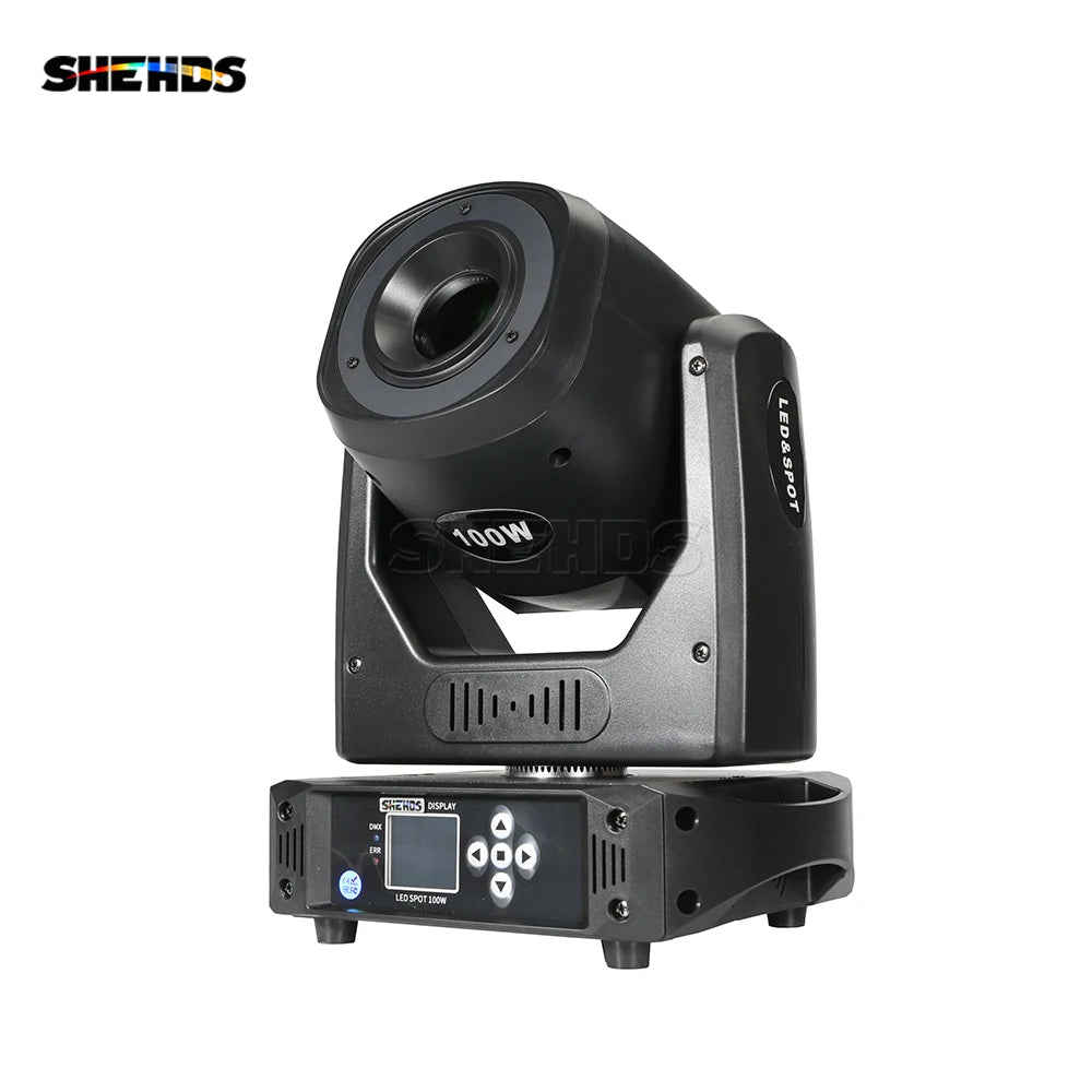 100W LED Spot – DJ Verlichting – Podiumlamp – Disco Licht – Effect Lamp – GOBO & Prism Effecten – 16-Kanaals DMX Besturing