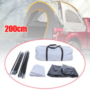 Tent - Kampeertent - Veldkamperen - Pickup Truck Tent - Kampeer Achterklep Luifel - Zonwerende Autotent - 210D Oxford doek - Waterdicht - 200cm - Zilver