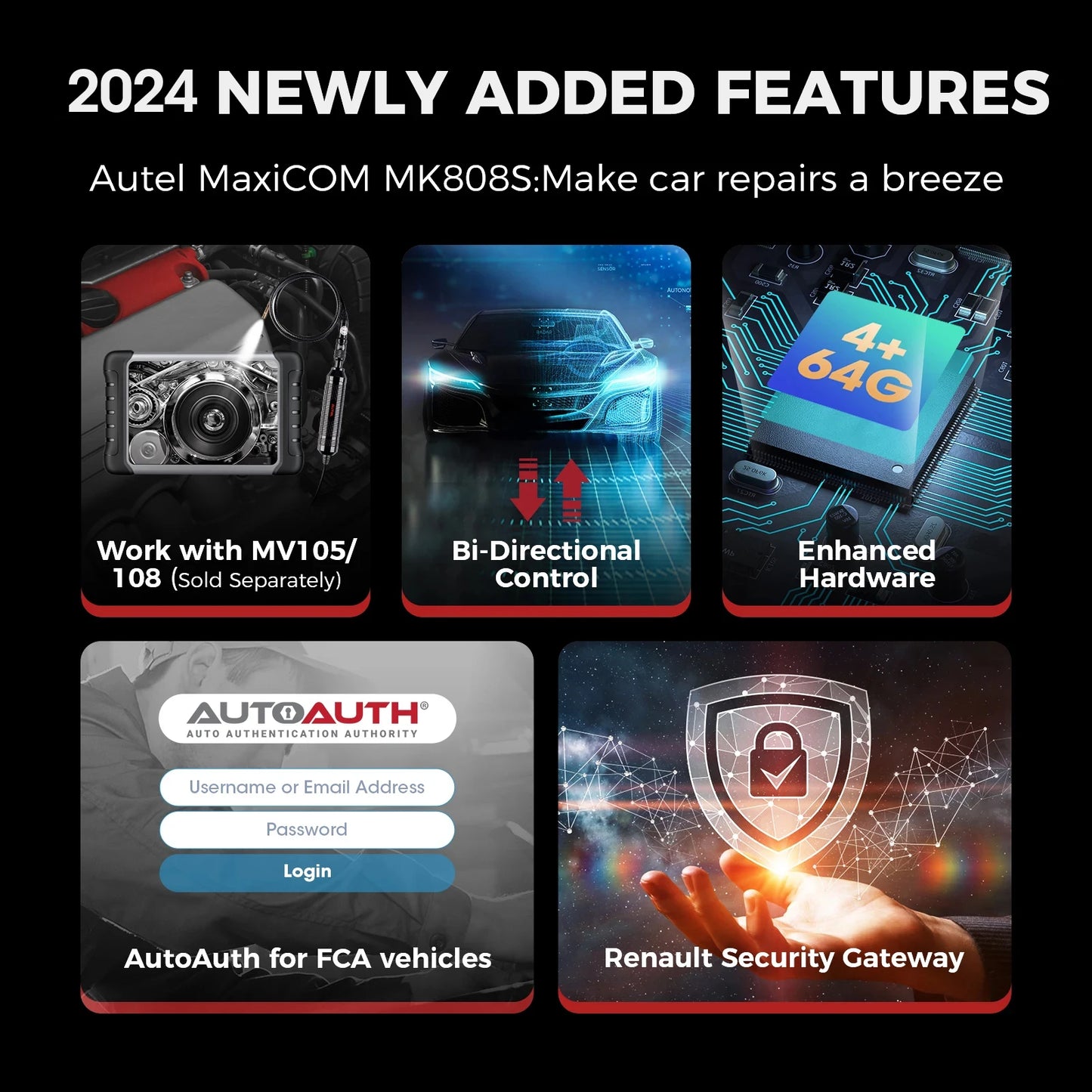 OBD Scanner - OBD2 - Auto Scanner - Auto uitlezen - Diagnose Apparatuur voor Auto's - Alle Systemen - Diagnostische Codelezer - Auto Diagnose Tool
