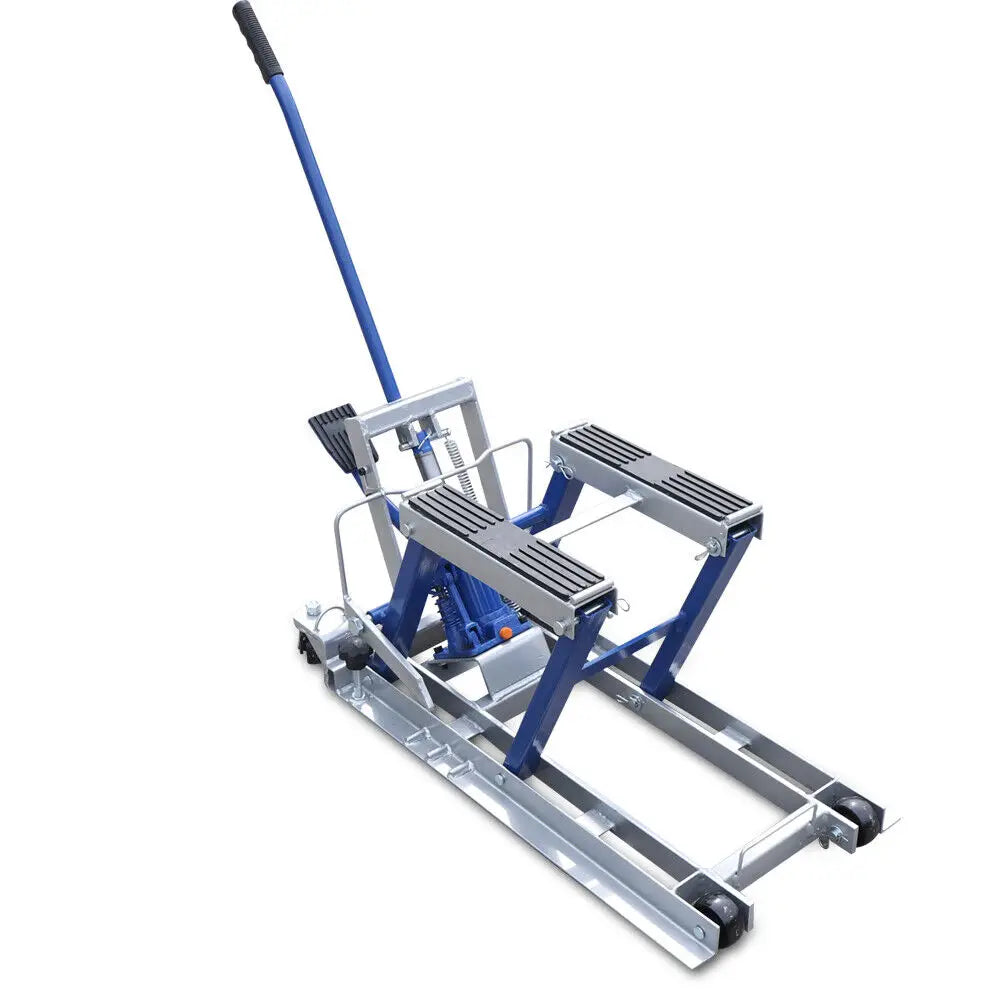 Motorlift – Motorheftafel – Motorkrik – Motorstandaard – Hydraulische Krik – Max. Draagvermogen 680 kg – Verstelbare Werkhoogte 11,5-37,5 cm