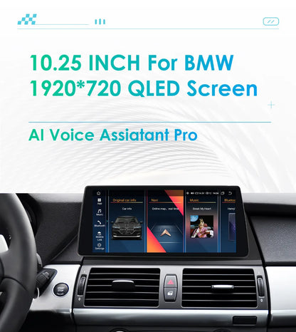 Android Autoradio – Car Multimedia Stereo – Android Car Player – GPS Navigatie – Touchscreen 10,25 Inch – Android 13 – CarPlay & Android Auto Support