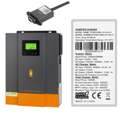 Zonne-omvormer – Solar Omvormer – Inverter – Stroomomvormer – Omzetter – 230V Wisselstroom – 3 Tot 10 kW Vermogen - QUORE