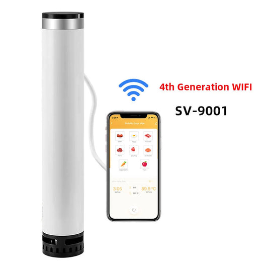 Sous Vide - Sous Vide Stick - Sous-vide Kokers - Waterdichte - met LCD Digitaal Display - Instelbare Tijd en Temperatuur - SV-9001