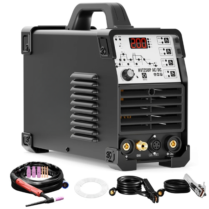 Lasmachine – TIG-lasapparaat – MMA-Lassysteem – AC/DC Lasser – Inverter Lasmachine – 200A TIG Uitgang – IP21S Bescherming