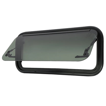 Caravanraam – Camperraam – Uitzetraam – Schuifraam – Zijraam – Afgeronde Hoeken – 70x30 cm – Getemperd Glas
