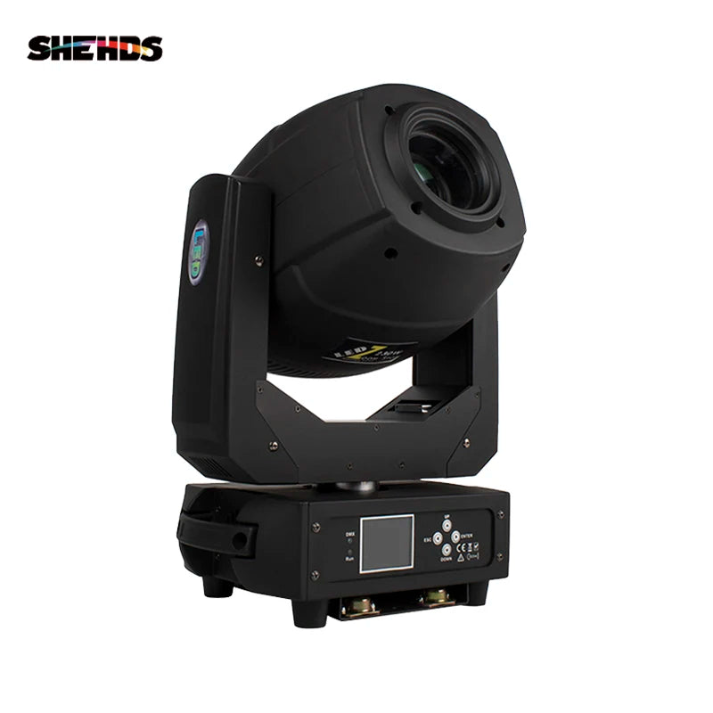 LED Moving Head Spotlight – DJ Licht – Podiumverlichting – Party Spot – Disco Lamp – 230W EU Plug – Krachtige 540° Pan & 7 Kleurenchips