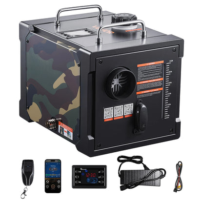 SucceBuy Diesel Heater 8KW DC 12/24V All in One Portable Diesel Air Heater with Bluetooth and LCD Car Heater Fit for Trucks Vans