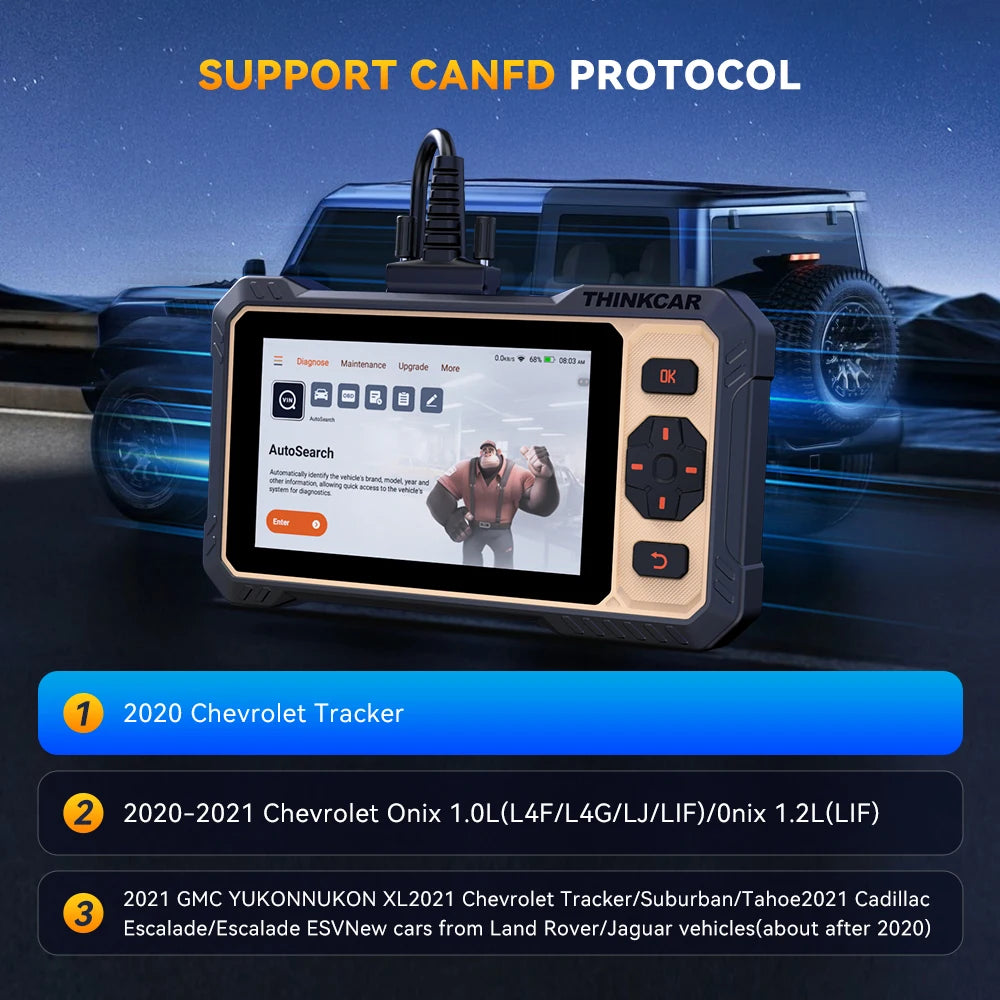 OBD2 Scanner – Autodiagnoseapparaat – Codelezer – Diagnose Tool – Foutcode Scanner – 6 Inch Touchscreen – Levenslange Gratis Updates - QUORE