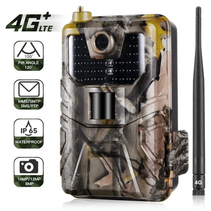 Wildcamera – Jachtcamera – Trailcamera – Natuurcamera – Beveiligingscamera – 20MP HD Foto’s – MMS Draadloze Meldingen