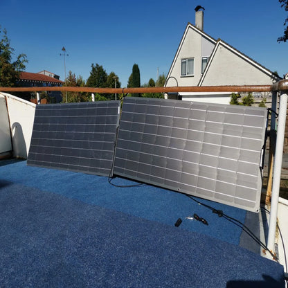 Zonnepaneel - Zonnepanelen - Zonne-energie - Zonne-kit - Fotovoltaïsch Paneelsysteem - 280W -  Waterdicht - voor Boot - Camper - Caravan - RV - Tuin