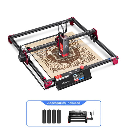 AlgoLaser Laser Engraving Machine DIY KIT MK2 10W High Precision Laser Spot Cutting Machine 3.5Inch Touch Screen Laser Engraver - QUORE