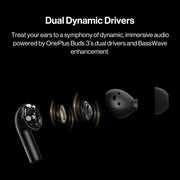 Bluetooth-oortelefoons - Bluetooth-oortelefoons - Oordopjes - Draadloze oortelefoons - Wereldwijde versie - met actieve ruisonderdrukking - Grijs
