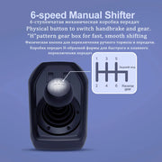 Gaming Steering Wheel PXN V9 Volante PC Gaming Racing Wheel for PC Windows 7/8/10/11/PS4/PS3/Switch/Xbox One/Xbox Series X/S - QUORE