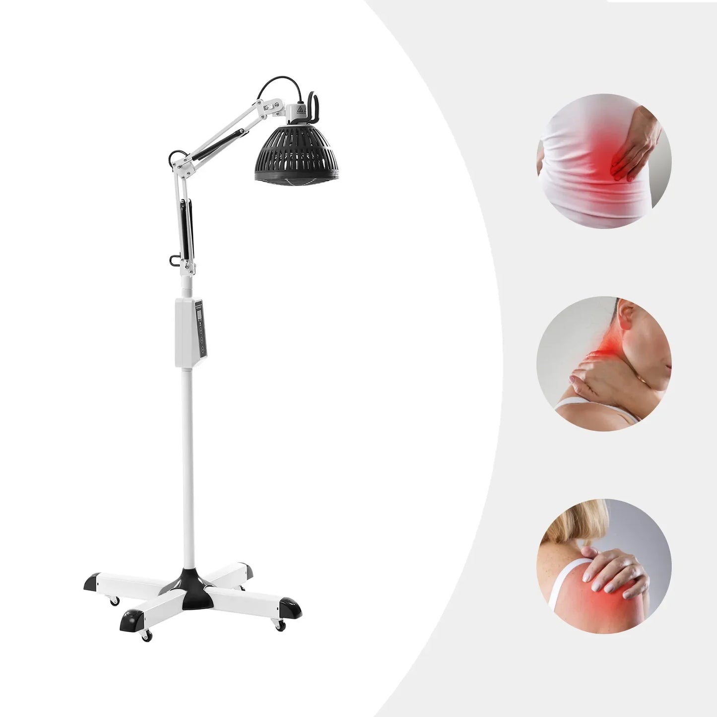 Infraroodlamp – Warmtelamp – TDP Lamplamp – Therapie Lamp – Flexibel Verstelbaar – Keramische Verwarming