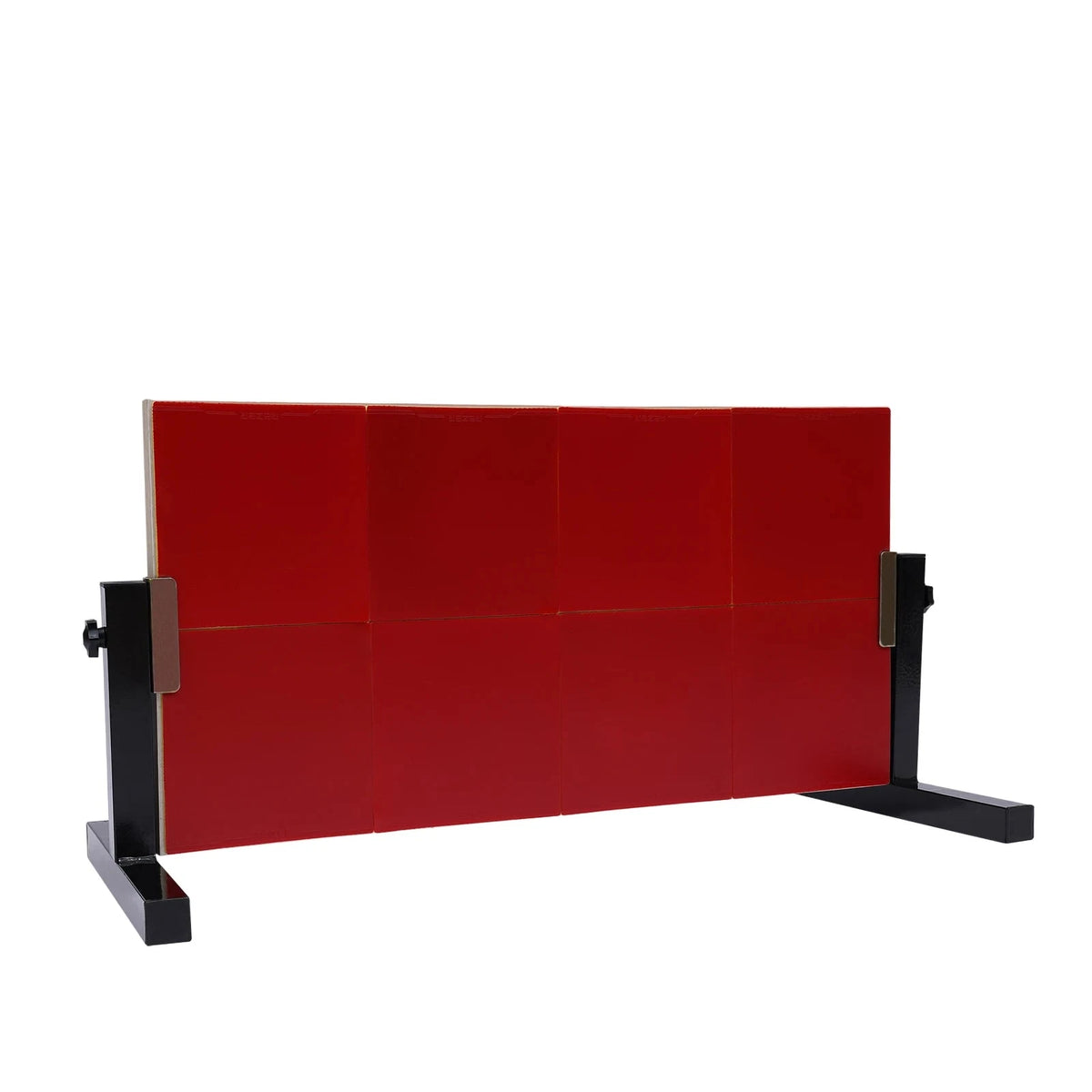 Tafeltennis Rebound Board - 2e Generatie Pingpong Return Board met 8 Rode Rubbers - Zelftrainingsapparatuur - Ping Pong - Tafeltennis Tafel - QUORE