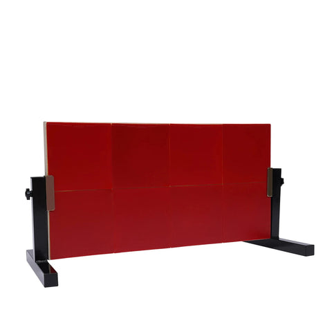 Tafeltennis Rebound Board - 2e Generatie Pingpong Return Board met 8 Rode Rubbers - Zelftrainingsapparatuur - Ping Pong - Tafeltennis Tafel - QUORE