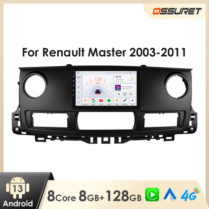 Android Car Radio Multimedia Player for Renault Master 2003 - 2011 Stereo Auto GPS Carplay 2DIN Car Intelligent Navigation WIFI