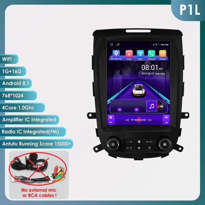 Autoradio – Auto Stereo – Multimedia Speler – 2-DIN Radio – Navigatiesysteem – 9,7" Touchscreen – Android 13 – 360° Camera Support