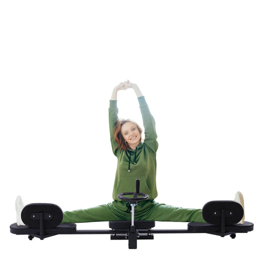 3-Bar Leg Stretcher - Flexibiliteit Stretching Machine voor Ballet, Yoga, Dans, Martial Arts en Home Gym - beentrainer - bovenbeen trainer - thigh toner - adductoren trainen - QUORE