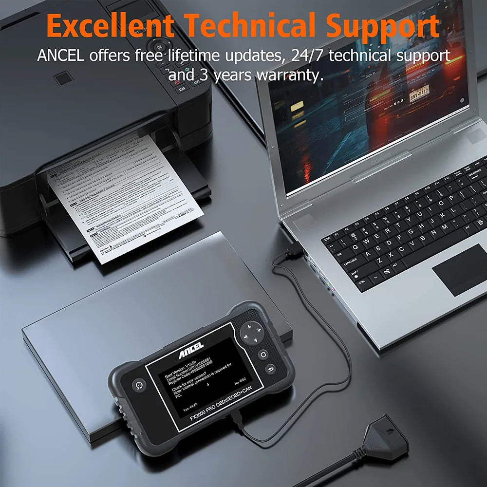 OBD Scanner - OBD2 - Auto Scanner - Auto uitlezen - Diagnose Apparatuur voor Auto's - Car OBD2 Diagnose Tool - 4-System Code Reader - Engine, ABS, SRS & Versnellingsbak - Volledige OBD2 Scanner - Automatische Software Update