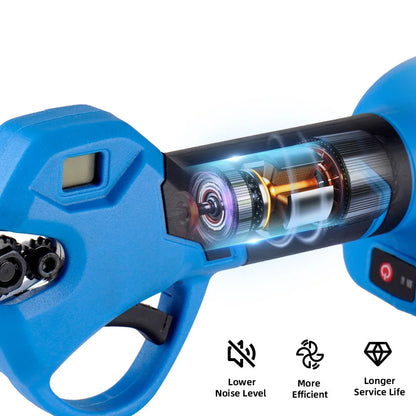 Elektrische Snoeischaar - Takkenschaar - Takkenzaag - Snoeizaag - Accu - 30MM - Borstelloze - Snijdiameter - Takken en Tuinonderhoud - 18V - 2x Accu - voor Bonsai