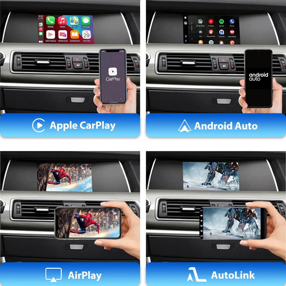 CarPlay kabel – Draadloze CarPlay Adapter – Android Auto Interface – Mirror Link Connectie – AirPlay Ondersteuning – Geschikt Voor Mercedes 10.25” & 12.3” Scherm – Plug & Play – ABS Kunststof