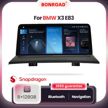 Multimedia Autoradio – Android Auto Speler – CarPlay Systeem – Navigatie Unit – Touchscreen Display – 10,25 Inch HD Scherm – 8GB RAM 128GB Opslag