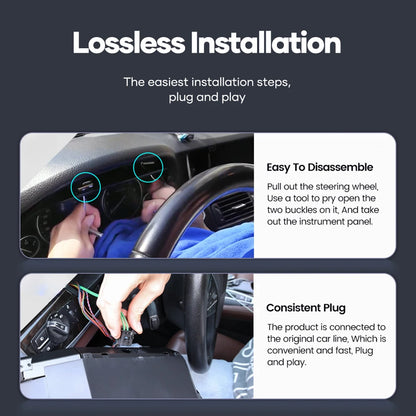 Digitaal Dashboard – LCD Display – Instrumentenpaneel – Cluster – Cockpit – 12,3 Inch IPS Scherm – HD Resolutie 1920x720 Pixels