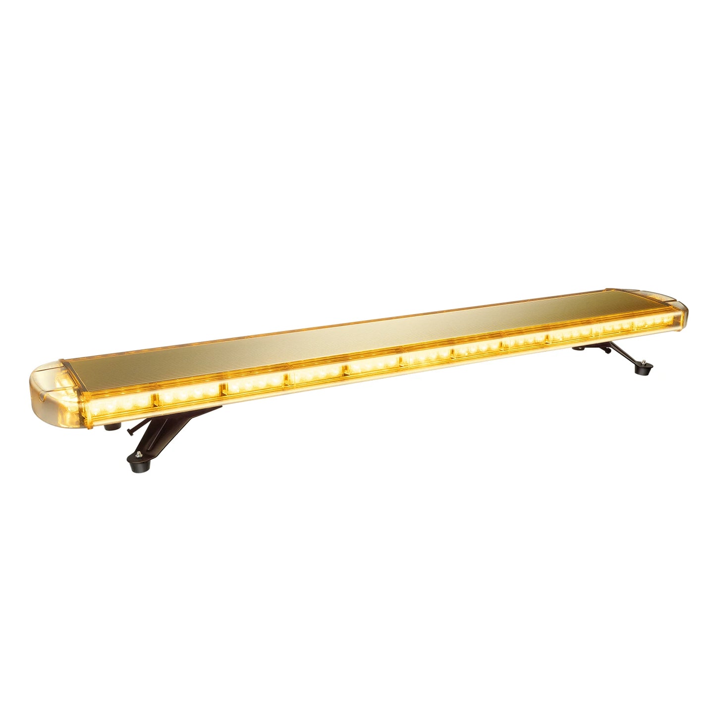 Stroboscooplichtbalk – Signaleringlamp – Waarschuwingslicht – Flitsbalk – Gele LED Lichtbalk – 96W 16 Flitsmodi – 360° Zichtbaarheid IP65 Waterdicht