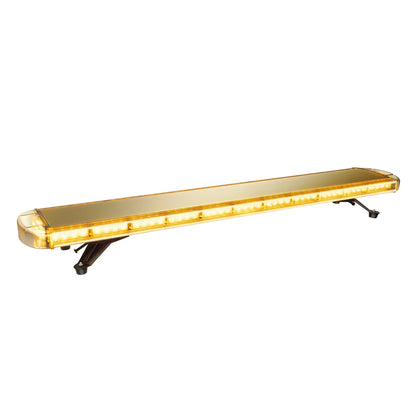 Stroboscooplichtbalk – Signaleringlamp – Waarschuwingslicht – Flitsbalk – Gele LED Lichtbalk – 96W 16 Flitsmodi – 360° Zichtbaarheid IP65 Waterdicht