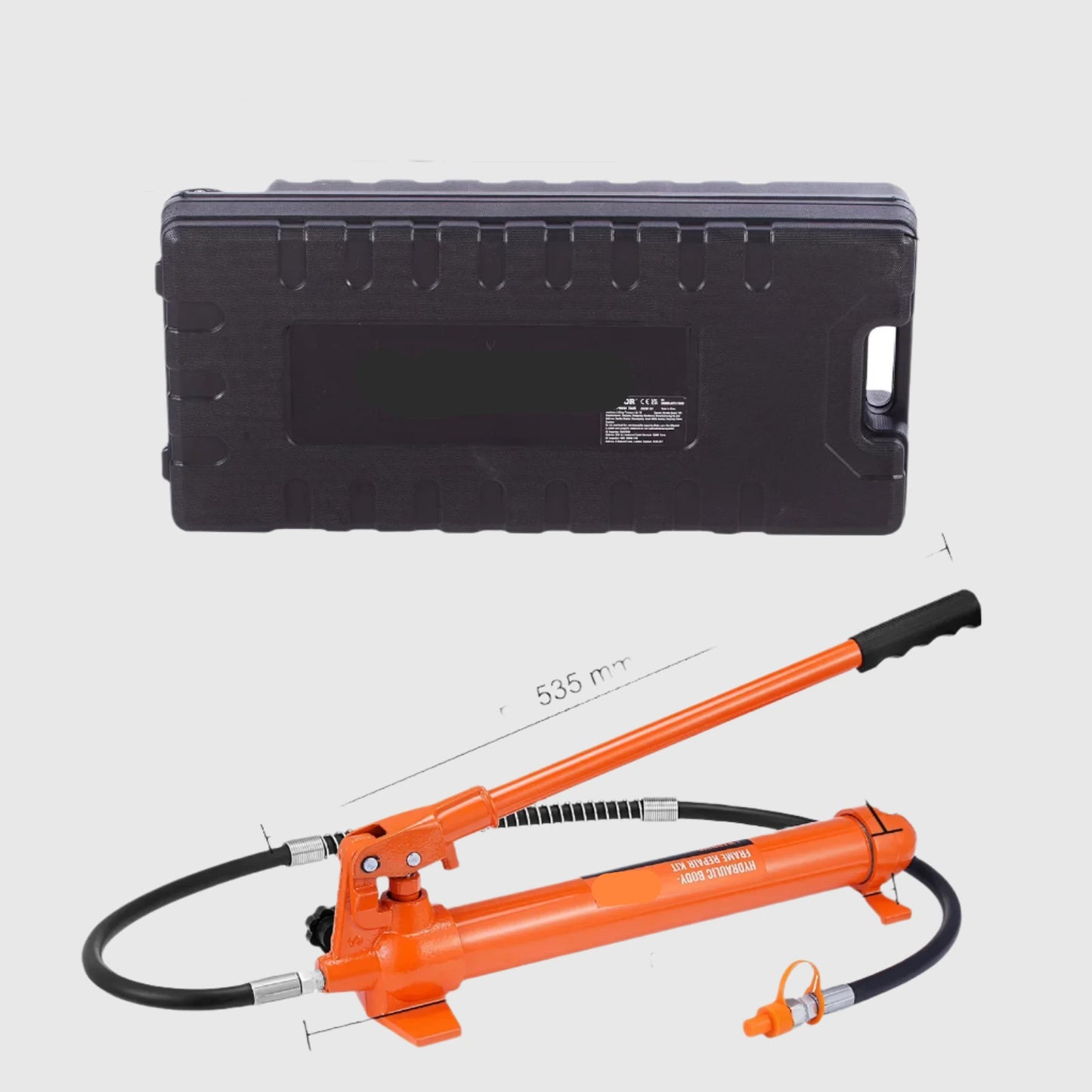 Hydraulische Cilinder Krik - Hydraulische Krik Luchtpomp - Porta Power - Autobody Frame - Reparatie Gereedschap - Verstelbare Lifting Jack - met Koffer - Heavy-Duty Kit - Auto Truck - Werkplaats Gereedschap - 10 Ton