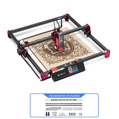 AlgoLaser Laser Engraver Cutter With Wifi Offline Control/3.5inch Touch Screen 10W Laser Engraving Cutting Machine CNC Machine - QUORE