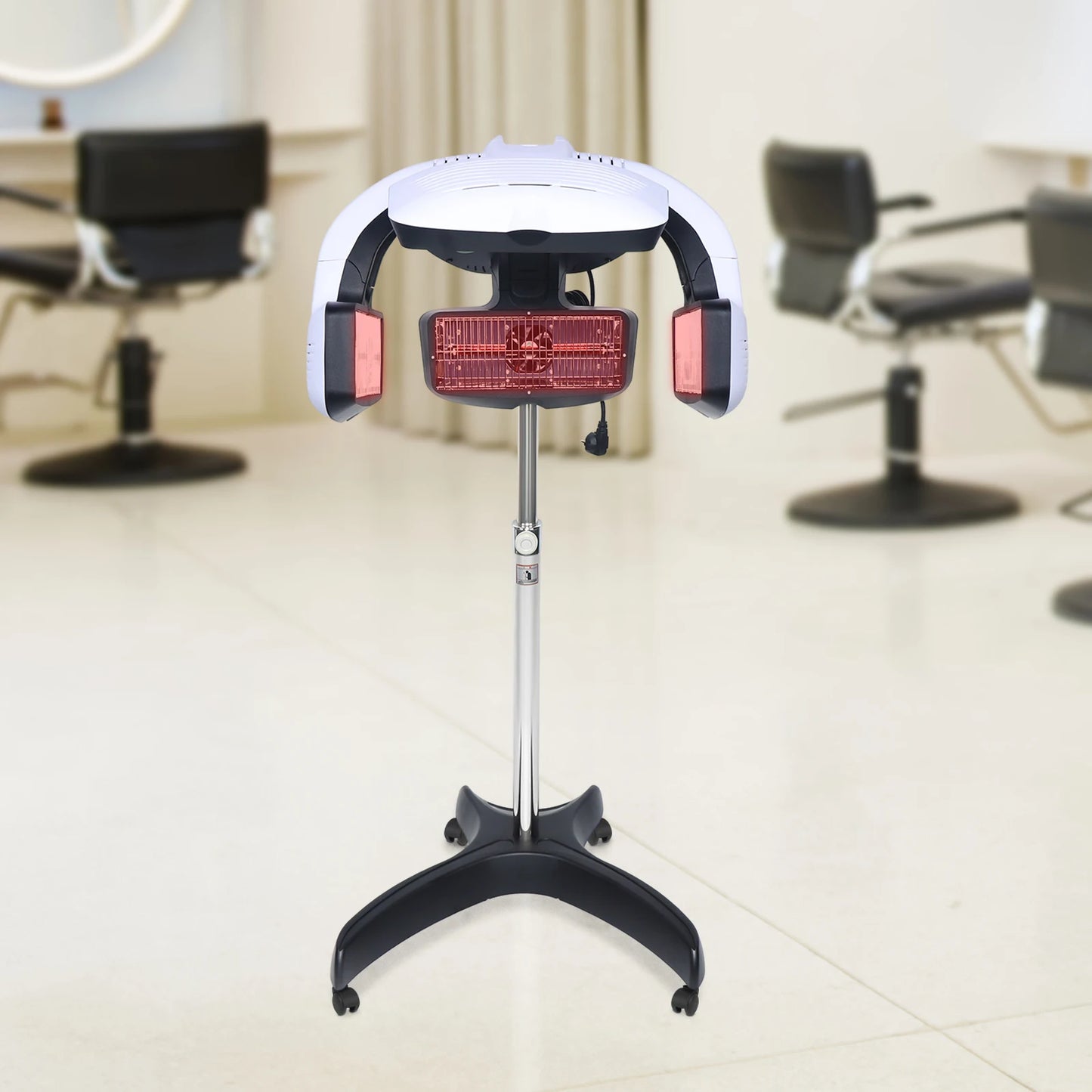 Haarverzorgingsmachine – Haardroger – Hair Steamer – Salonapparaat – Draagbaar – Verstelbare Temperatuur – Roestvrij Staal
