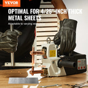 Vevor - Welding Machine - Electric Welding Machine - Portable Spot Welder - Handheld Welding Gun - Spot Welding Machine for Metal Sheets - for Carbon Stainless Steel Aluminum Sheet