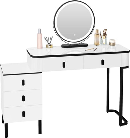 Eetkamerstoel – Kuipstoel – Stoel – Draaibare Stoel – Armleuning – Vintage Kunstleer – Metalen Frame – 360° Draaibaar – Set Van 2