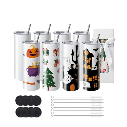 Sublimatiebeker – Thermosbeker – Drinkbeker – Isolatiebeker – Roestvrij Staal – 591,5 Ml – Dubbelwandig - QUORE
