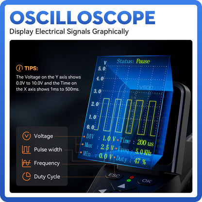 Multifunctionele Circuit Tester – Spanningstester – Elektronica Tester – Autodiagnose – Contactloze Meting – Lichtgewicht Design – Geavanceerde Signaalanalyse
