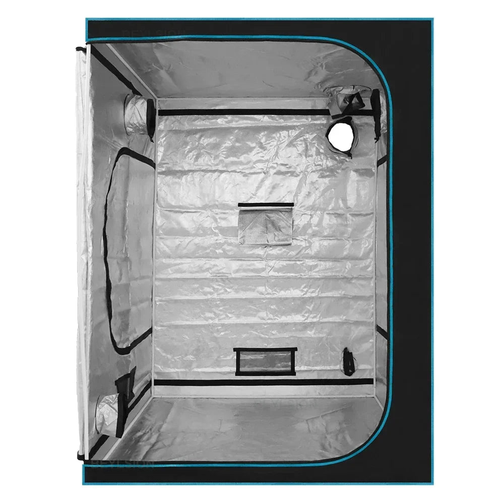 Kweektent – Groeikas – Kweekruimte – Planten Tent – 600D Oxford Doek – Reflecterende Binnenlaag – LED-Groeilampen - 300x150x200CM Kits - QUORE