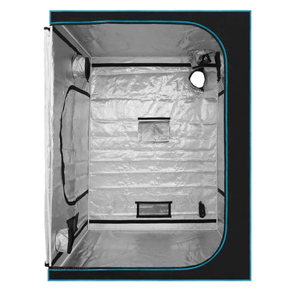 Kweektent – Groeikas – Kweekruimte – Planten Tent – 600D Oxford Doek – Reflecterende Binnenlaag – LED-Groeilampen - 90X60X135CM2in1Kits - QUORE