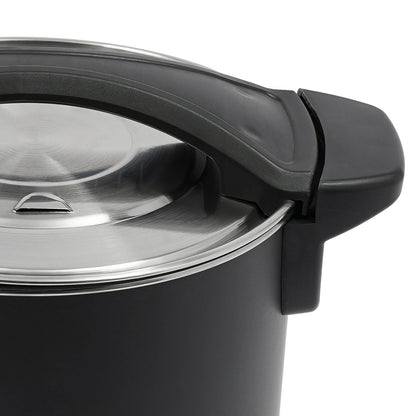 Elektrische Wax Smeltoven - Wassmeltpot - Wax Melter - Kaarsen Smeltpot - 1200W - RVS - Temperatuurregeling - 12L - Zilver