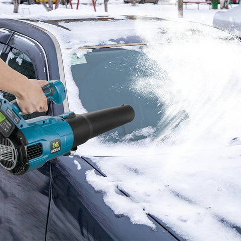 Universal Leaf Blower - Leaf Blower - Blower - Air Freshener - Turbo Blower - 18V - 2 Gears Cordless Leaf Blower - without Battery and Plug