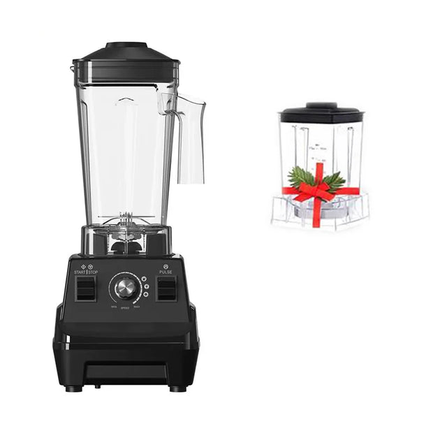 Blender - Smoothie Blender - Blender to go - Smoothie Makers - Smoothie maker - 1800W - BPA-free 1.8L and 0.6L Dual Jar - Black