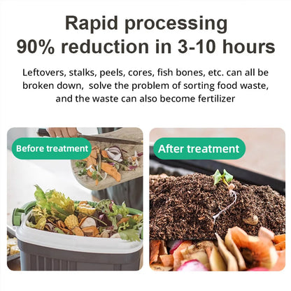 Keukencomposteerder – Composteerder – GFT-Container – Keukenafvalverwerker – Compostmachine – 3,3 Liter Inhoud – Stil Met Koolstoffilter